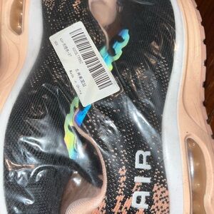 Black and Pink Air Sneakers